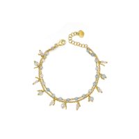 Bracciale Io & Te  Donna in Argento Acquamarina BRPAAMDO